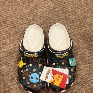 CROCS Multicolor Pokemon Print Clogs Mens 10 / Womens 12